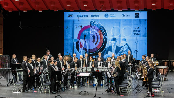Lokalt brassband tok bronse i 1. divisjon