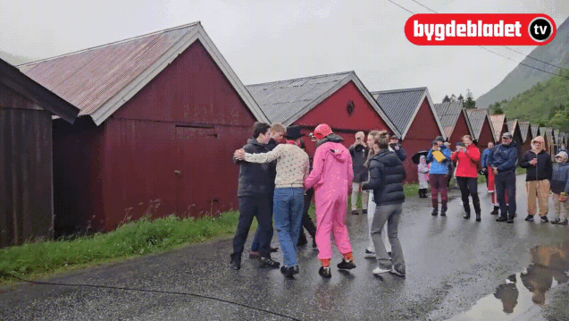 Så vidt at bålet tok fyr
