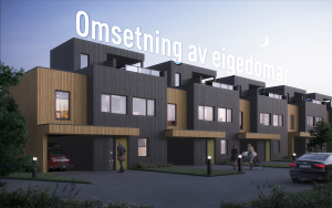 Omsetning av eigedomar i mars