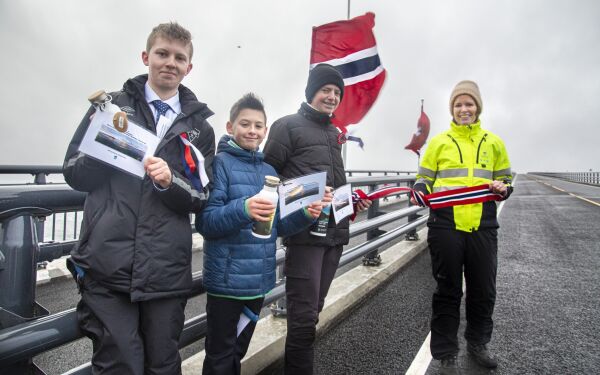 Opningsmarkeringa for Nordøyvegen blir på Harøya