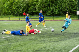 Målfest på Kirkebø stadion