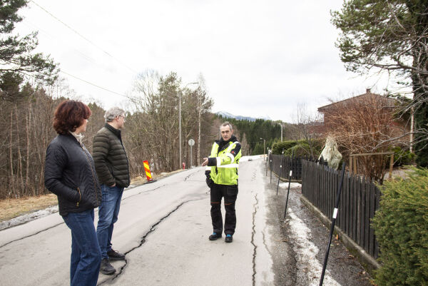 Her blir det 700 meter ny asfalt