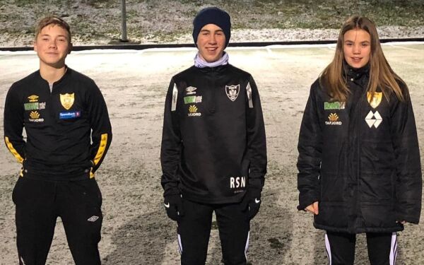 Tre frå Skodje og Stordal på kretslag i fotball