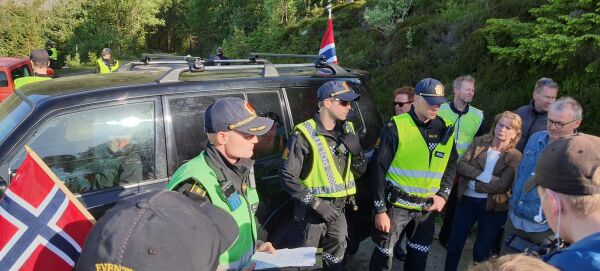 Slik vurderer politiet aksjonen på Haramsøya