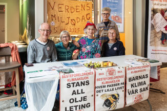 Besteforeldre går til kamp mot plast