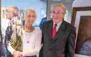 80 års jubilant og eldsjel for å heidre krigsseglarane