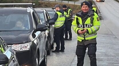 50 bøtelagt i fartskontroll