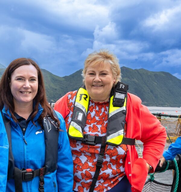 Erna skal legge strategiar på Sunnmøre i helga