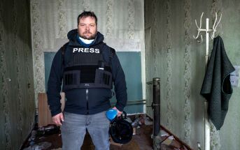 Krigsreportaren har budd i Vestnes - no skal han halde foredrag her