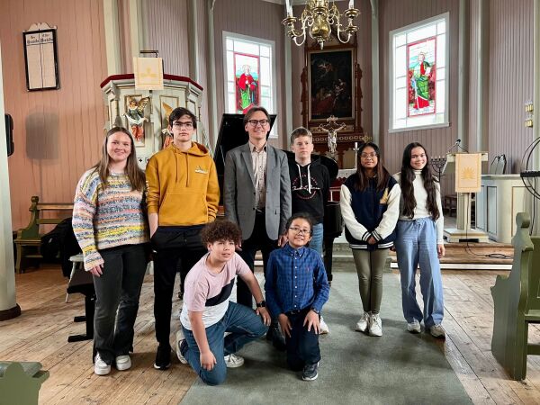 Meistermøte i Vestnes kyrkje