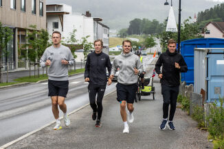 Lars Håvard skal jogge seks dagar i strekk