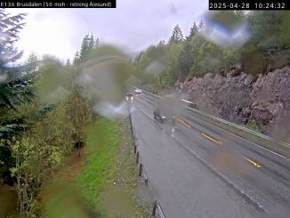 Lastebilstans skapte trafikkproblem i Brusdalen