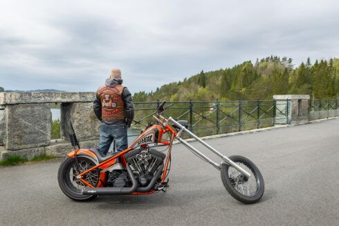 Over 400 motorsyklar på ”Motorsykkelens dag”